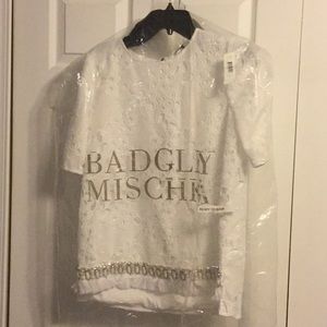 Badgley mischka shirt